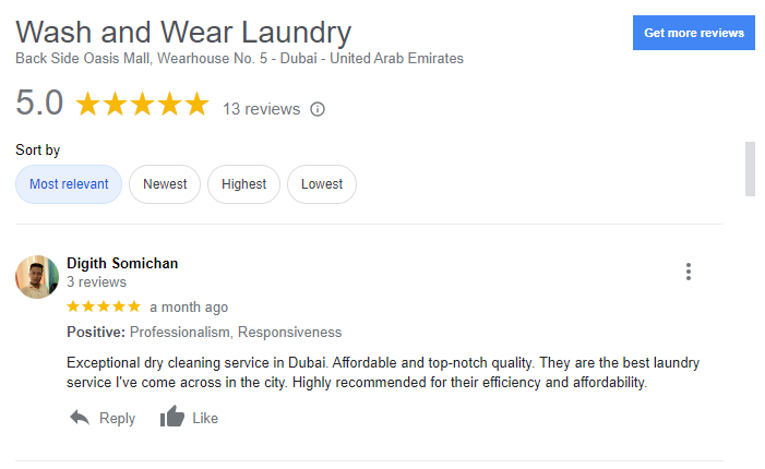 wash and wear laundry