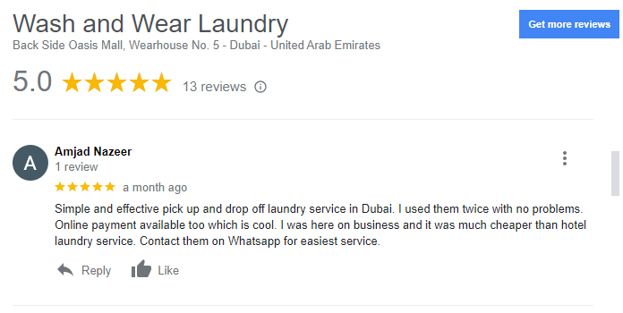 wash and wear laundry
