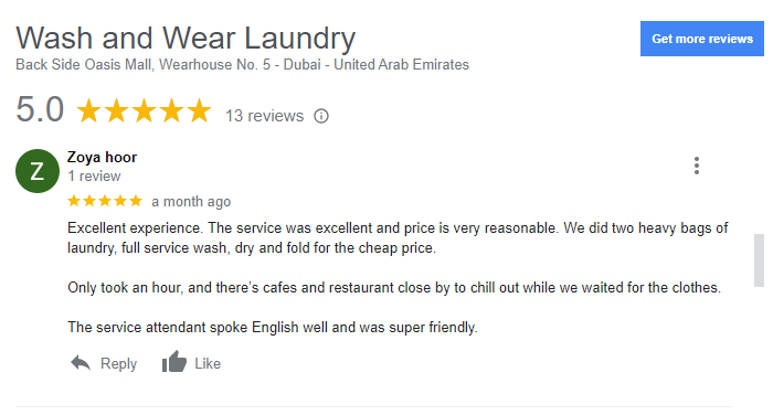 wash and wear laundry