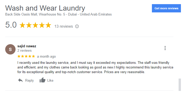 wash and wear laundry